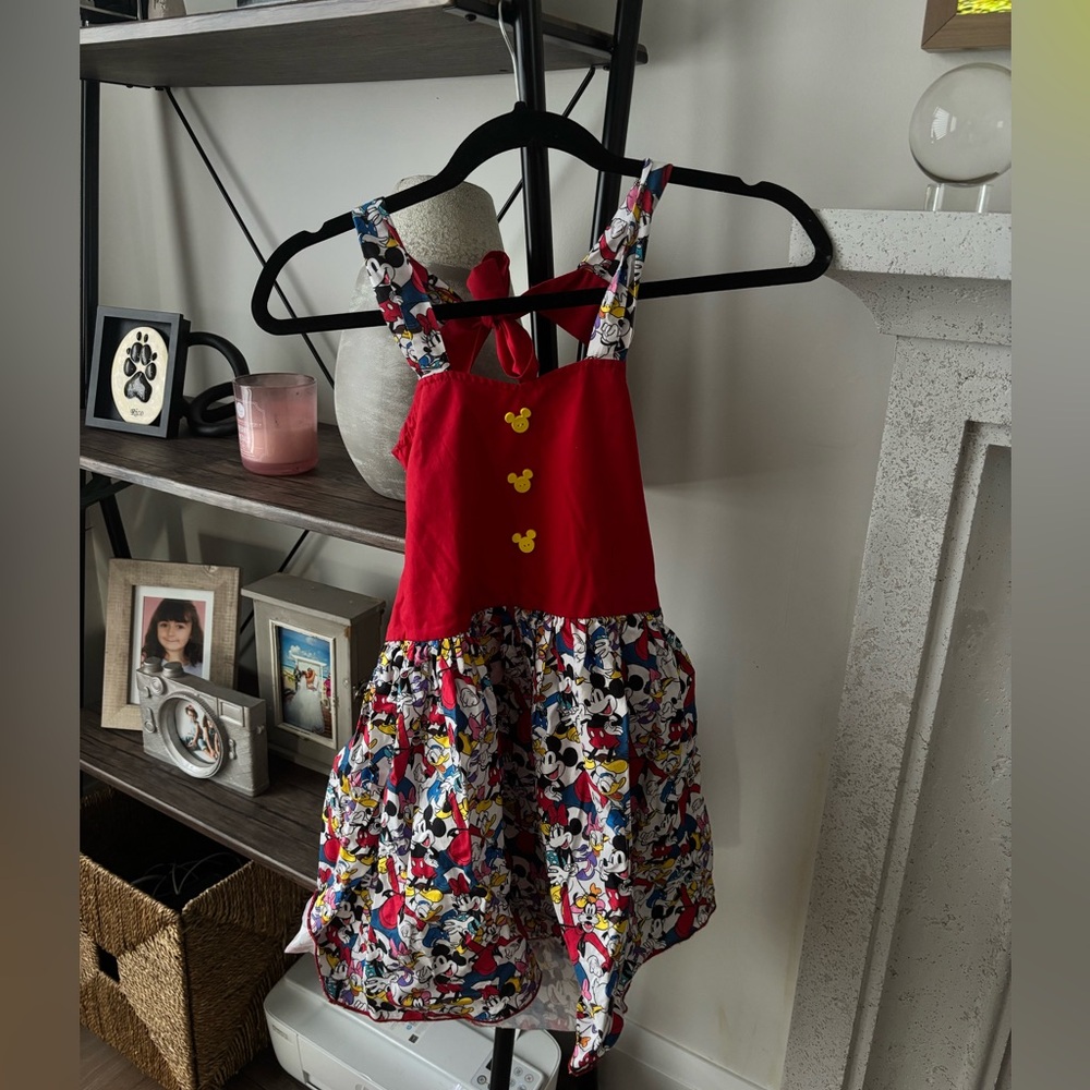 Custom Disney Mickey Mouse Dress Girls 8/10 – Perfect for Disney Cruise or Parks